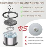 6.5L Dog Water Bowl No Spill 1.6 Gallon Stainless Steel Water Bowl for Dogs 220oz Large Capacity No Splash Slow Drinking Feeder with Anti-Slip Mat for Messy Drinkers - Image 6