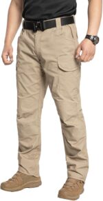 NAVEKULL Men's Flex Tactical Pants Ripstop Stretch Work Cargo Pants Water Resistant Outdoor EDC Hiking Pants - Image 6