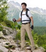 NAVEKULL Men's Flex Tactical Pants Ripstop Stretch Work Cargo Pants Water Resistant Outdoor EDC Hiking Pants - Image 8