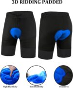 Men's Mountain Bike Shorts 3D Padded Baggy Bicycle Riding Cycling Shorts Quick Dry Lightweight Biking Shorts - Image 4