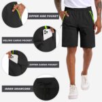 Men's Mountain Bike Shorts 3D Padded Baggy Bicycle Riding Cycling Shorts Quick Dry Lightweight Biking Shorts - Image 6