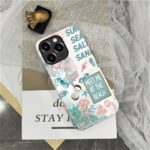 Designed for iPhone 15 Pro Max Case - Dual Layer Cell Protective Case - Scratch-Resistant Shockproof Cover for iPhone 15 Pro Max - Coastal Beach Summer Jellyfish Collage - Image 7