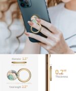 Case for Google Pixel 9 Pro Soft TPU Pixel 9Pro | Camera Lens Protector, Marble Slim, Anti-Drop, Shockproof Protective, Women Stylish, Phone Covers, 2024, 6.34 Inch - Image 3