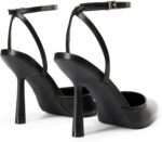 DREAM PAIRS High Heels for Women Closed Pointed Toe Dress Shoes for Women Ankle Strap Stiletto Heel Party Wedding Sexy Pump Shoes - Image 4