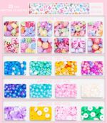 MiuCo Bracelet Making Kit for Kids Girls - Cute Beads for Jewelry Making Kit with Charms - Arts and Crafts for Make Necklaces - Birthday Gifts for Girls Ages 5 6 7 8 9 10 (Kids' Jewelry Making Kits) - Image 4
