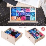 40Pcs Drawer Dividers, Adjustable Drawer Organizer for Socks, Underwear, Makeup, Can Help Tidy Kitchen, Bedroom, Dresser Black - Image 5