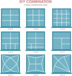 40Pcs Drawer Dividers, Adjustable Drawer Organizer for Socks, Underwear, Makeup, Can Help Tidy Kitchen, Bedroom, Dresser Black - Image 8