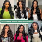 Body Wave Bundles Human Hair 18 Inch 14A Human Hair Bundles Real 100% Raw Unprocessed Brazilian Virgin Sew in Quick Weave Natural Black Deals Thick Hair Extensions - Image 7