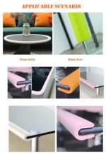 M2cbridge U Shape Extra Thick Furniture Table Edge Protectors Foam Baby Safety Bumper Guard 6.5 Ft (Grey (6.5ft x 2)) - Image 8