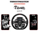 Thrustmaster T248X, Racing Wheel and Magnetic Pedals, HYBRID DRIVE, Magnetic Paddle Shifters, Dynamic Force Feedback, Screen with Racing Information (Compatible with XBOX Series X/S, One, PC) - Image 4