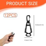 12PCS Glove Clips for Work Glove Holders, Powerful Bite Holder Clips for Belt and Pants, Prevent Loss & Free Hands, Ideal Tool Belt Accessories for Construction Gloves, Helmets & More - Image 3