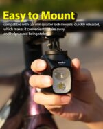 TOWILD DL1700 Bike Lights for Night Riding,1700LM Dual Light Source Super Bright Bicycle Headlight,Waterproof Bike Front Light for Mountain Road Cycling - Image 4