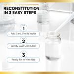 Reconstitution Solution 2-Pack, 30mL in Premium Glass Vials with Flip-Off Caps - Image 6