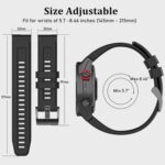VINIUSIKI 22mm Fenix 7 6 5 Watch Band Repleacement Compatible with GARMIN Fenix 7 Pro/6 Pro/5 Plus/Forerunner 965/955/945/935/745/Approach S62/Epix Pro 2 47mm Band - Image 5