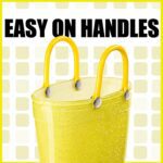 Puddle Play Kids' PVC Glitter Rain Boots with Easy-On Handles – Sparkly, Lightweight, for Girls & Boys – Toddler & Little Kid Sizes - Image 6