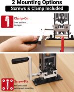 Wire Stripper Machine, 0.06-1 inch Manual Wire Stripping Machine with Replacement Blade, Drill Powered Hand Crank Cable Stripper Tool for Electric Cable Stripping & Scrap Copper Recycling - Image 4