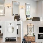 HDDFL Brushed Nickel Bathroom Light Fixture Bathroom Vanity Lighting 2 Lights Modern Glass Wall Scone for Bedroom Bath Living Room Hallway - Image 7