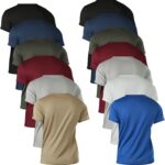 Crew Neck T-Shirt Men's Crew T-Shirts Short Sleeve Tees Sports T-Shirt - Image 3