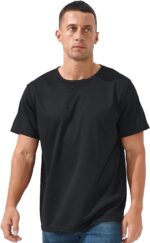 Crew Neck T-Shirt Men's Crew T-Shirts Short Sleeve Tees Sports T-Shirt - Image 4