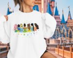 UNIQUEONE Magical Princess Sweatshirt for Women: Cute Magic Kingdom Princess Sweater Family Vacation Trip Pullover Tops - Image 5