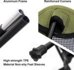 MellowCamp Camping Chair, Ultralight Folding Backpacking Hiking Chair, Compact Portable for Hiking, Camping, Backpacking, Beach, Roadtrip (Olive Green) - Image 7