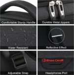 Laptop Backpack,Business Travel Anti Theft Slim Durable Laptops Backpack with USB Charging Port,Water Resistant College Computer Bag for Women & Men Fits 15.6 Inch Laptop and Notebook - Black - Image 5