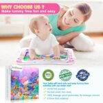 Infinno Tummy Time Mat Premium Baby Water Play Mat for Infants and Toddlers Baby Toys for 3 to 24 Months, Strengthen Your Baby's Muscles, Pink Theme Toys - Image 8