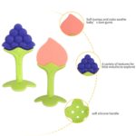 Baby Teething Toys 3-6 Months, Silicone Baby Teether Freezer BPA Free, Babies Teething Relief Sore Gums, Banana Finger Toothbrush, Fruit Shape Giraffe Teether for Infant Boys and Girls - Image 4