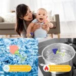 Baby Teething Toys 3-6 Months, Silicone Baby Teether Freezer BPA Free, Babies Teething Relief Sore Gums, Banana Finger Toothbrush, Fruit Shape Giraffe Teether for Infant Boys and Girls - Image 5