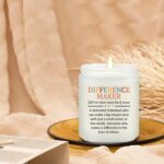 Difference Maker Gifts for Women - Thank You, Christmas, Birthday Gift for Women - Appreciation Gifts for Coworker, Teacher, Boss, Principal, Assistant Principal, Administrative Candle - Image 4