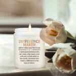 Difference Maker Gifts for Women - Thank You, Christmas, Birthday Gift for Women - Appreciation Gifts for Coworker, Teacher, Boss, Principal, Assistant Principal, Administrative Candle - Image 9