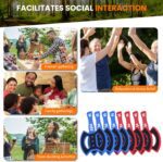 Throwing Axes and Stars Set for Axe Throwing Game for Backyard, Durable and Fun Plastic Throwing Axe for Ax Throwing Game, Outdoor Hatchet Throwing Game Replacement Accessories - Image 4