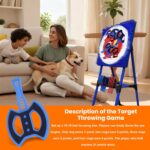 Throwing Axes and Stars Set for Axe Throwing Game for Backyard, Durable and Fun Plastic Throwing Axe for Ax Throwing Game, Outdoor Hatchet Throwing Game Replacement Accessories - Image 7