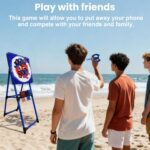 Throwing Axes and Stars Set for Axe Throwing Game for Backyard, Durable and Fun Plastic Throwing Axe for Ax Throwing Game, Outdoor Hatchet Throwing Game Replacement Accessories - Image 9