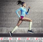 CHARMKING Compression Socks for Women & Men Circulation (8 Pairs) 15-20 mmHg is Best Support for Athletic Running,Cycling - Image 3