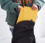 Folding Portable Camping Hiking Stool with Handbag Function - Lightweight Collapsable Travel Chairs for BBQ, Library & Backpacking - Outdoor Ultralight Mini Step Stool Foldable(Yellow Large) - Image 3