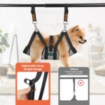 Ownpets Pet Grooming Hammock, Breathable Dog Grooming Hammock with Carabiners, Pet Grooming Harness Sling for Grooming, Hair Nail Trimming Cutting & More (XS) - Image 5