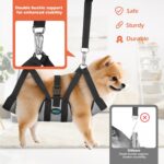 Ownpets Pet Grooming Hammock, Breathable Dog Grooming Hammock with Carabiners, Pet Grooming Harness Sling for Grooming, Hair Nail Trimming Cutting & More (XS) - Image 6