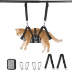 Ownpets Pet Grooming Hammock, Breathable Dog Grooming Hammock with Carabiners, Pet Grooming Harness Sling for Grooming, Hair Nail Trimming Cutting & More (XS) - Image 10