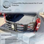 ML3Z-99286A40-A Tailgate Stowable Collapsable Extender Kit Compatible with 2021 2022 F'150 Replace# ML3Z99286A40A Stowable Tailgate Bed Extender - Image 3