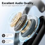 IFECCO Open Ear Headphones Bluetooth 5.4 - Wireless Open Ear Earbuds with Ddigital Display Charging Case,48H Playtime Premium Sound Sport Conduction Headphones for Running, Cycling Driving - Image 5