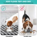 Dog Food & Water Mat, Pet Feeding Mats for Floor Non-Slip Waterproof, Super Absorbent Cat Bowl Easy to Clean Eco-Friendly Durable Pet Placemat - Image 5