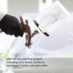 3M PPS 2.0 Spray Gun Cup, Lids and Liners Kit, 26024, Large, 28 Ounces, 200-Micron Filter, Use for Cars, Furniture, House and More, 1 Paint Cup, 50 Disposable Lids and Liners, 32 Sealing Plugs - Image 5