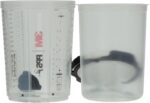 3M PPS 2.0 Spray Gun Cup, Lids and Liners Kit, 26024, Large, 28 Ounces, 200-Micron Filter, Use for Cars, Furniture, House and More, 1 Paint Cup, 50 Disposable Lids and Liners, 32 Sealing Plugs - Image 9