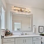 Bathroom Light Fixture Vanity Lighting Fixtures Over Mirror 5 Lights Matte Black Wall Mount Metal Hardwired Bedroom Wall Scone - Image 4