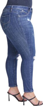 YMI Women's Plus Wannabettabutt Skinny Jeans - Image 3