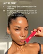 Cay Skin Isle Lip Balm SPF 30 – High Shine, Hydrating + Sheer Lip Gloss in Vanilla Brown Sugar Flavor – Formulated with Natural Ingredients for All Skin Tones – Bad Gyal Berry, 0.35 oz - Image 7