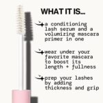 Pacifica Vegan Collagen Eye Lash Serum & Clear Mascara Primer – Conditioning Vitamin B & E Formula for Longer, Fuller Lashes, Eyelash Makeup Cruelty-Free Clean Ophthalmologist Tested - Image 5