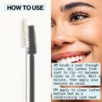 Pacifica Vegan Collagen Eye Lash Serum & Clear Mascara Primer – Conditioning Vitamin B & E Formula for Longer, Fuller Lashes, Eyelash Makeup Cruelty-Free Clean Ophthalmologist Tested - Image 8