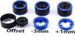 HOBBYSOUL RC 64mm Tall 1.0 Mud Slingers Tires Wheels, Soft Sticky 1.0 Tires Tyres & Metal 1.0 beadlock Wheels for RC Micro Rock Crawler 1/24 SCX24 FMS24 FCX24 1/18 TRX4M - Image 4